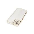 BUĞZ Samsung Galaxy A04 Kılıf Liva Lens Silikon - Beyaz