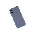 BUĞZ Samsung Galaxy A04 Kılıf Nano İçi Kadife Silikon - Gri