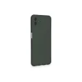 BUĞZ Samsung Galaxy A04 Kılıf Nano İçi Kadife Silikon - Koyu Yeşil