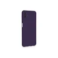 BUĞZ Samsung Galaxy A04 Kılıf Nano İçi Kadife Silikon - Mor