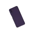 BUĞZ Samsung Galaxy A04 Kılıf Nano İçi Kadife Silikon - Mor