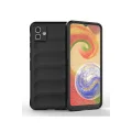 BUĞZ Samsung Galaxy A04 Kılıf Optimum Silikon - Siyah