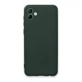 BUĞZ Samsung Galaxy A04e Kılıf First Silikon - Koyu Yeşil