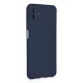 BUĞZ Samsung Galaxy A04e Kılıf Nano İçi Kadife Silikon - Lacivert
