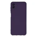 BUĞZ Samsung Galaxy A04e Kılıf Nano İçi Kadife Silikon - Mor