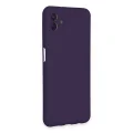 BUĞZ Samsung Galaxy A04e Kılıf Nano İçi Kadife Silikon - Mor