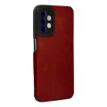 BUĞZ Samsung Galaxy A04s Kılıf Loop Deri Silikon - Kırmızı