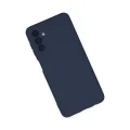 BUĞZ Samsung Galaxy A04s Kılıf Nano İçi Kadife Silikon - Lacivert