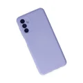 BUĞZ Samsung Galaxy A04s Kılıf Nano İçi Kadife Silikon - Lila