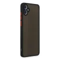 BUĞZ Samsung Galaxy A05 Kılıf Montreal Silikon Kapak - Siyah