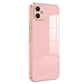 BUĞZ Samsung Galaxy A05 Kılıf Volet Silikon - Pembe