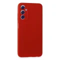 BUĞZ Samsung Galaxy A05s Kılıf First Silikon - Kırmızı