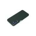 BUĞZ Samsung Galaxy A05s Kılıf First Silikon - Koyu Yeşil
