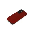 BUĞZ Samsung Galaxy A05s Kılıf Loop Deri Silikon - Kırmızı