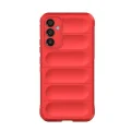 BUĞZ Samsung Galaxy A05s Kılıf Optimum Silikon - Kırmızı