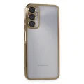 BUĞZ Samsung Galaxy A05s Kılıf Razer Lensli Silikon - Gold