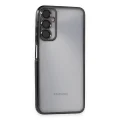 BUĞZ Samsung Galaxy A05s Kılıf Razer Lensli Silikon - Siyah