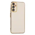 BUĞZ Samsung Galaxy A05s Kılıf Volet Silikon - Beyaz