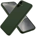 BUĞZ Samsung Galaxy A06 Kılıf First Silikon - Koyu Yeşil