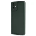 BUĞZ Samsung Galaxy A06 Kılıf Viera Silikon - Koyu Yeşil