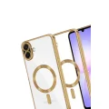 BUĞZ Samsung Galaxy A07 4g Kross Magneticsafe Kapak - Gold