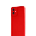 BUĞZ Samsung Galaxy A07 4g Viera Silikon - Kırmızı