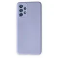 BUĞZ Samsung Galaxy A13 4g Kılıf Nano İçi Kadife Silikon - Lila