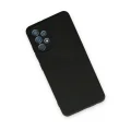 BUĞZ Samsung Galaxy A13 4g Kılıf Nano İçi Kadife Silikon - Siyah