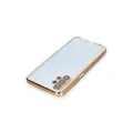 BUĞZ Samsung Galaxy A13 4g Kılıf Razer Lensli Silikon - Gold