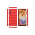 BUĞZ Samsung Galaxy A14 4g Kılıf Optimum Silikon - Kırmızı