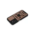BUĞZ Samsung Galaxy A14 4g Kılıf Pars Lens Yüzüklü Silikon - Rose Gold