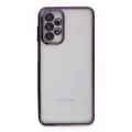 BUĞZ Samsung Galaxy A23 4g Kılıf Razer Lensli Silikon - Mor