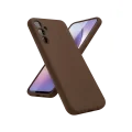 BUĞZ Samsung Galaxy A24 4g Kılıf First Silikon - Kahverengi