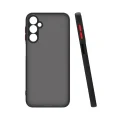 BUĞZ Samsung Galaxy A25 5g Kılıf Montreal Silikon Kapak - Siyah