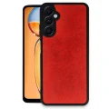 BUĞZ Samsung Galaxy A26 Kılıf Aras Deri Kapak - Kırmızı
