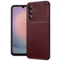 BUĞZ Samsung Galaxy A26 Kılıf Auto Focus Karbon Kapak - Bordo