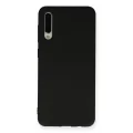 BUĞZ Samsung Galaxy A30s Kılıf Nano İçi Kadife Silikon - Siyah