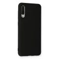 BUĞZ Samsung Galaxy A30s Kılıf Nano İçi Kadife Silikon - Siyah