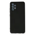 BUĞZ Samsung Galaxy A32 Kılıf Nano İçi Kadife Silikon - Siyah