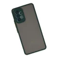 BUĞZ Samsung Galaxy A33 5g Kılıf Montreal Silikon Kapak - Yeşil