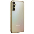 BUĞZ Samsung Galaxy A34 5g Kılıf Razer Lensli Silikon - Gold