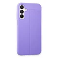 BUĞZ Samsung Galaxy A35 5g Kılıf Auto Focus Kapak - Lila