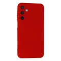 BUĞZ Samsung Galaxy A35 5g Kılıf Nano İçi Kadife Silikon - Kırmızı
