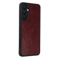 BUĞZ Samsung Galaxy A37 5g Aras Deri Kapak - Bordo