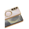 BUĞZ Samsung Galaxy A37 5g Kross Magneticsafe Kapak - Çöl Titanyum