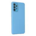 BUĞZ Samsung Galaxy A53 5g Kılıf Lansman Glass Kapak - Mavi