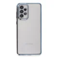BUĞZ Samsung Galaxy A53 5g Kılıf Razer Lensli Silikon - Açık Mavi