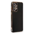 BUĞZ Samsung Galaxy A53 5g Kılıf Volet Silikon - Siyah