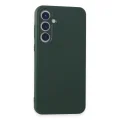 BUĞZ Samsung Galaxy A55 5g Kılıf First Silikon - Koyu Yeşil