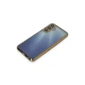 BUĞZ Samsung Galaxy A55 5g Kılıf Razer Lensli Silikon - Gold